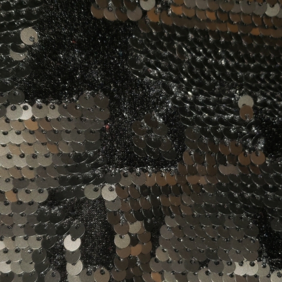 Forever 21 black velvet with sequins all over - Picture 5 of 16